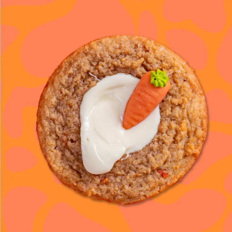 Cookie de tarta de zanahoria
